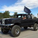 The PCM entry into the Klondike Valley Mud Bog at Dawson City, Yukon 2015.